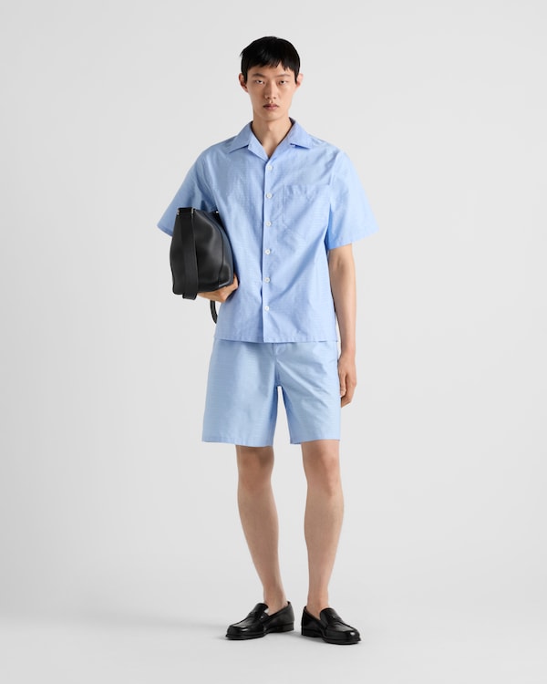 Short-sleeved cotton shirt Short-sleeved cotton shirt