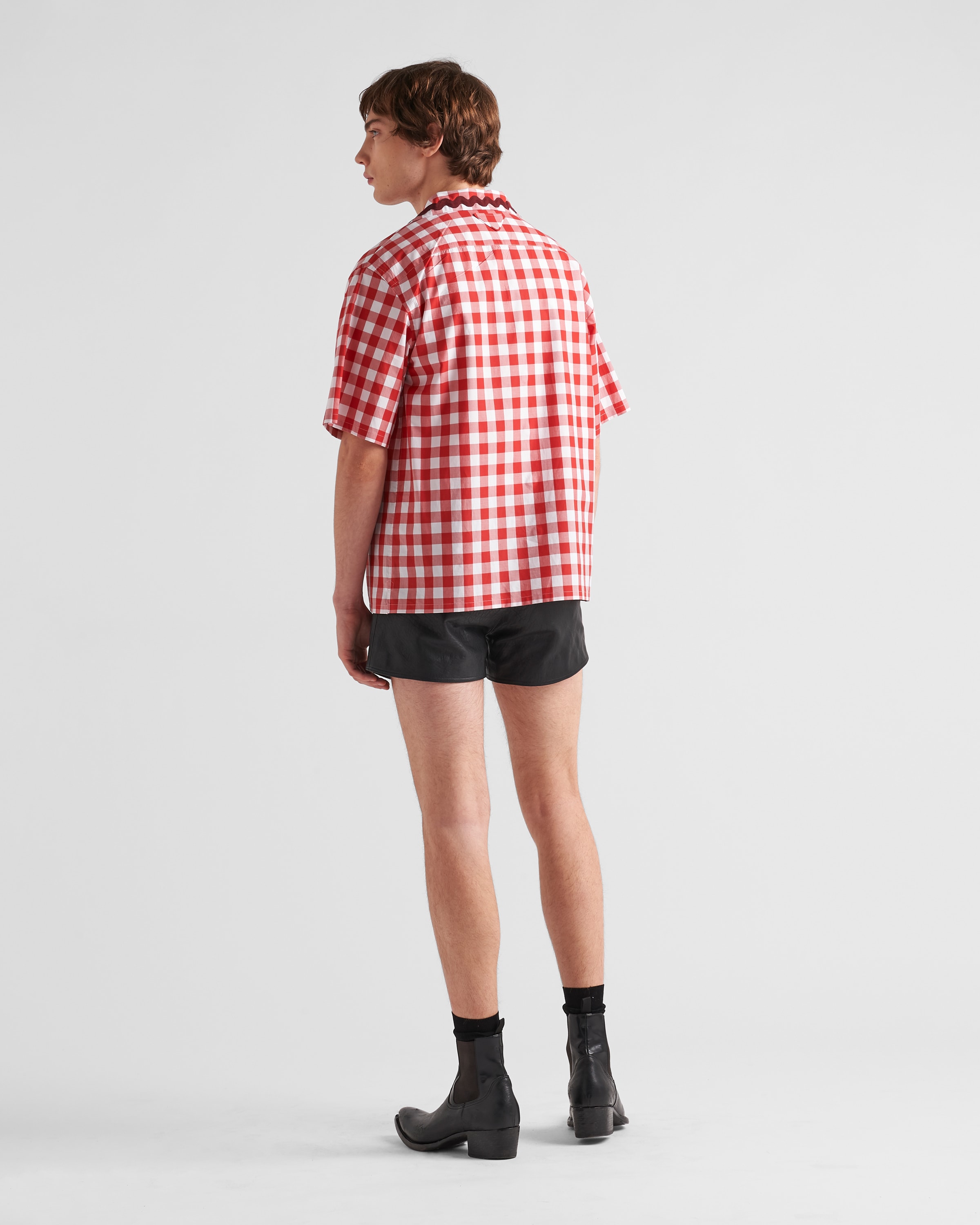 Prada Short\u002Dsleeved cotton shirt 5