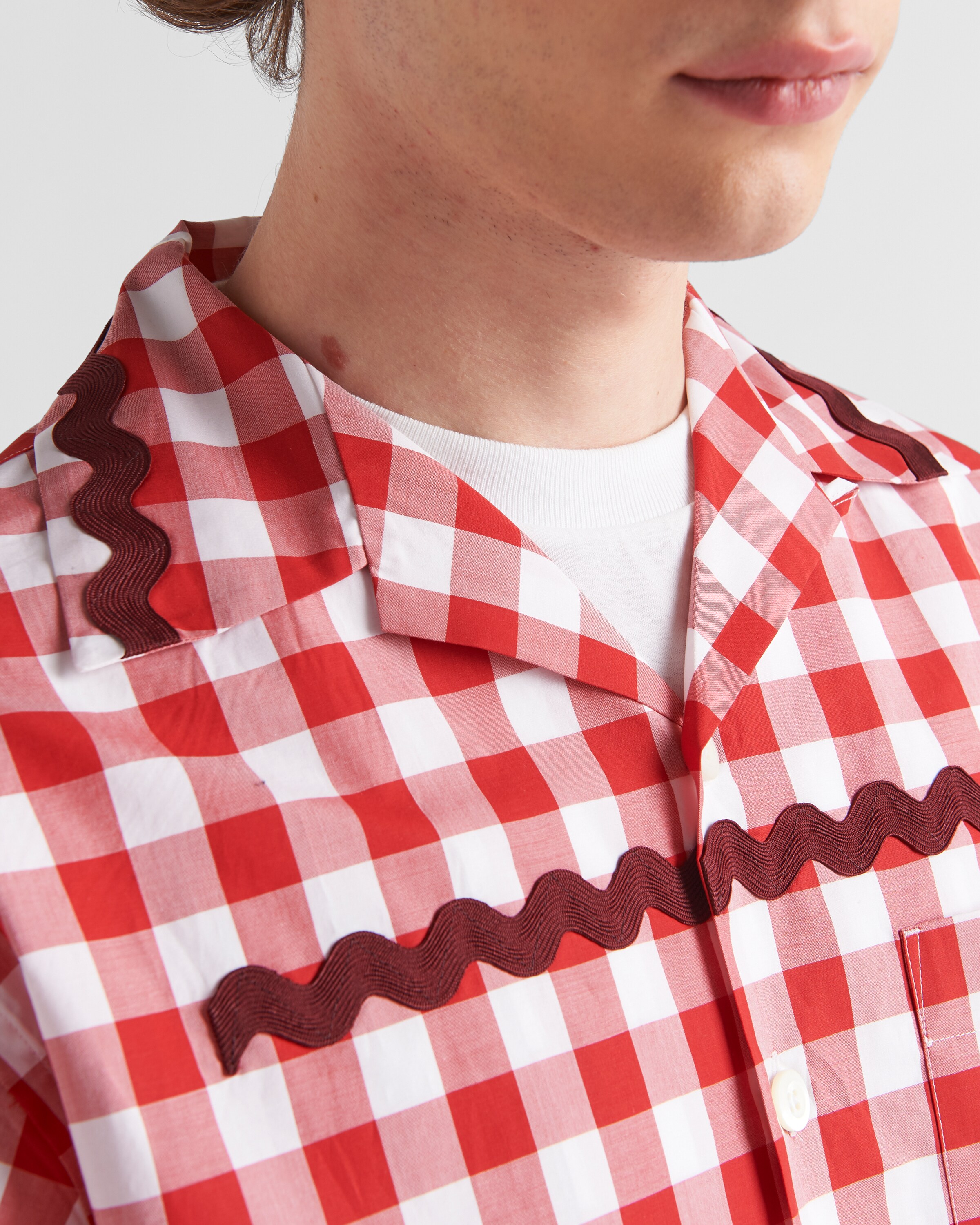 Prada Short\u002Dsleeved cotton shirt 3