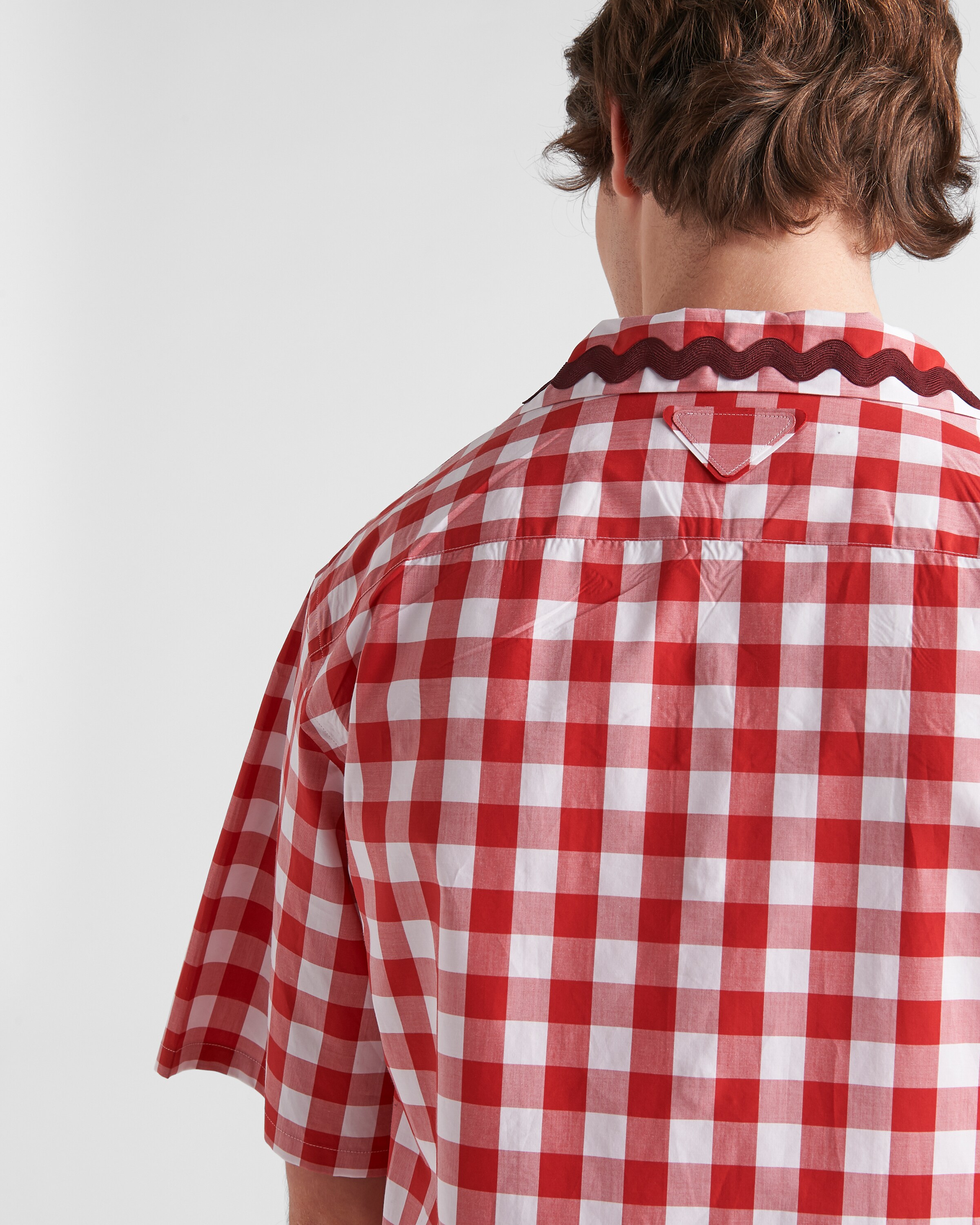 Prada Short\u002Dsleeved cotton shirt 4