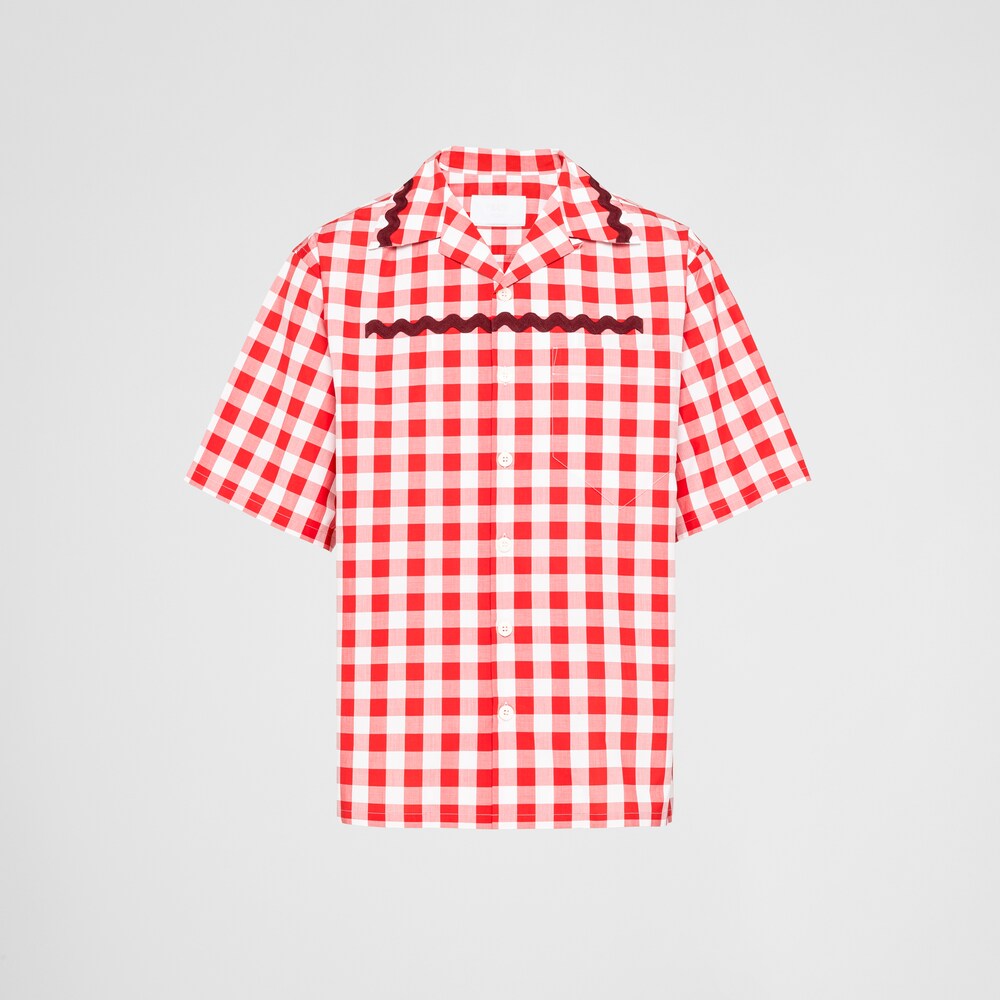 Prada Short-sleeved cotton shirt 1