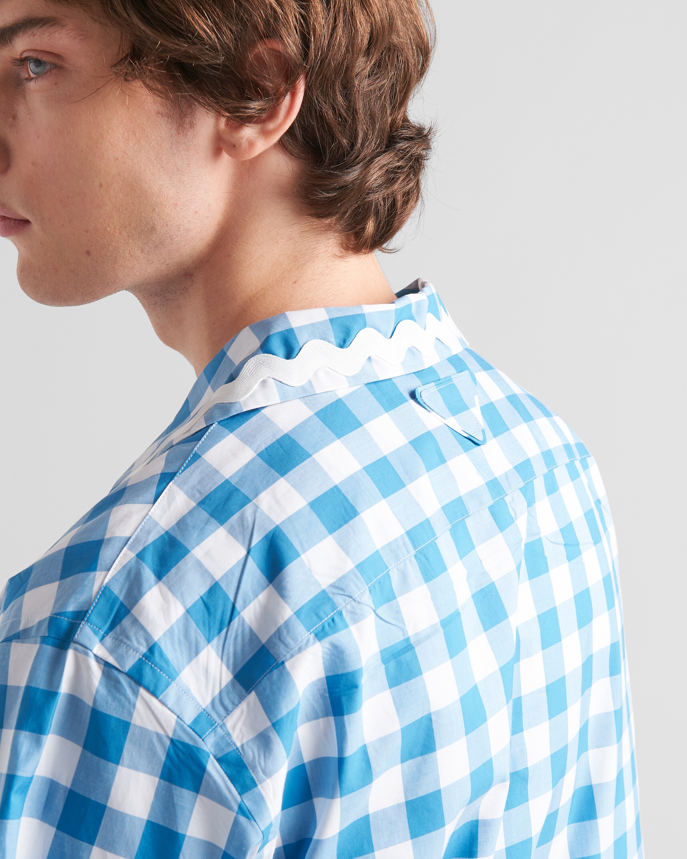 Prada Short\u002Dsleeved cotton shirt 4