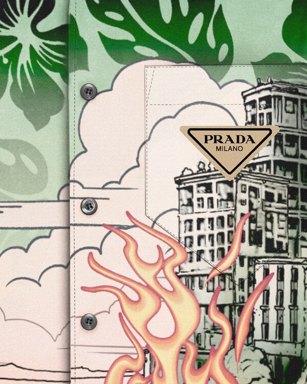 Timecapsule 印花棉質襯衫 Timecapsule 印花棉質襯衫