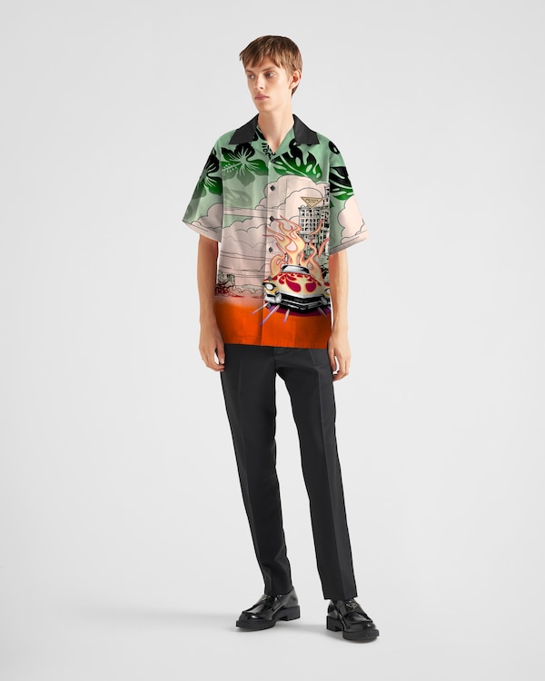 Timecapsule 印花棉質襯衫 Timecapsule 印花棉質襯衫