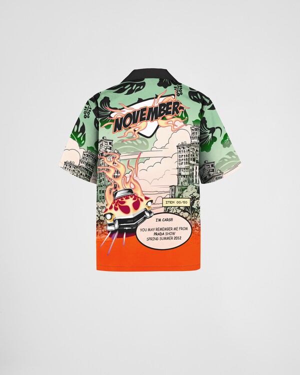 Timecapsule 印花棉質襯衫 Timecapsule 印花棉質襯衫