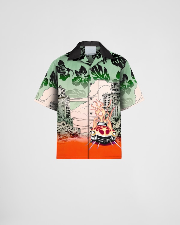 Timecapsule 印花棉質襯衫 Timecapsule 印花棉質襯衫