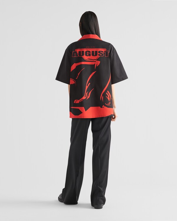 Timecapsule printed poplin shirt Timecapsule printed poplin shirt