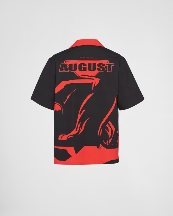 Timecapsule printed poplin shirt Timecapsule printed poplin shirt