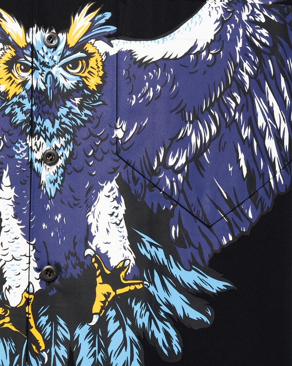 Chemise en popeline imprimée Timecapsule - Noir Chemise en popeline imprimée Timecapsule - Noir