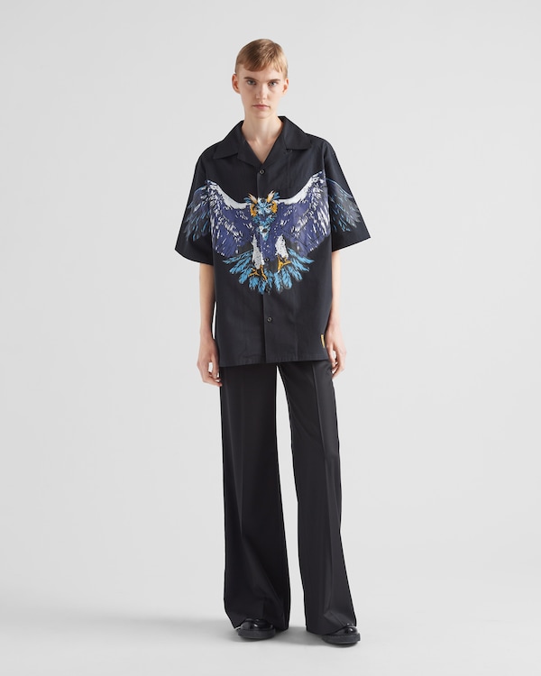 Chemise en popeline imprimée Timecapsule - Noir Chemise en popeline imprimée Timecapsule - Noir