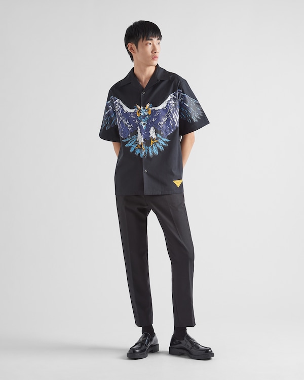 Chemise en popeline imprimée Timecapsule - Noir Chemise en popeline imprimée Timecapsule - Noir