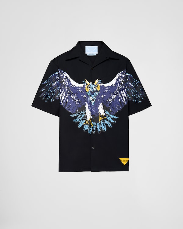 Chemise en popeline imprimée Timecapsule - Noir Chemise en popeline imprimée Timecapsule - Noir