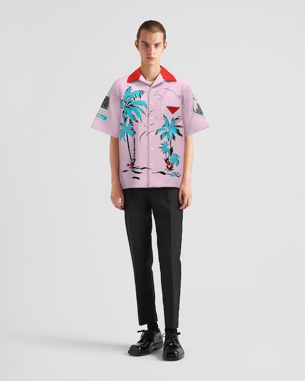 قميص بطبعة "Timecapsule" قطني قميص بطبعة "Timecapsule" قطني