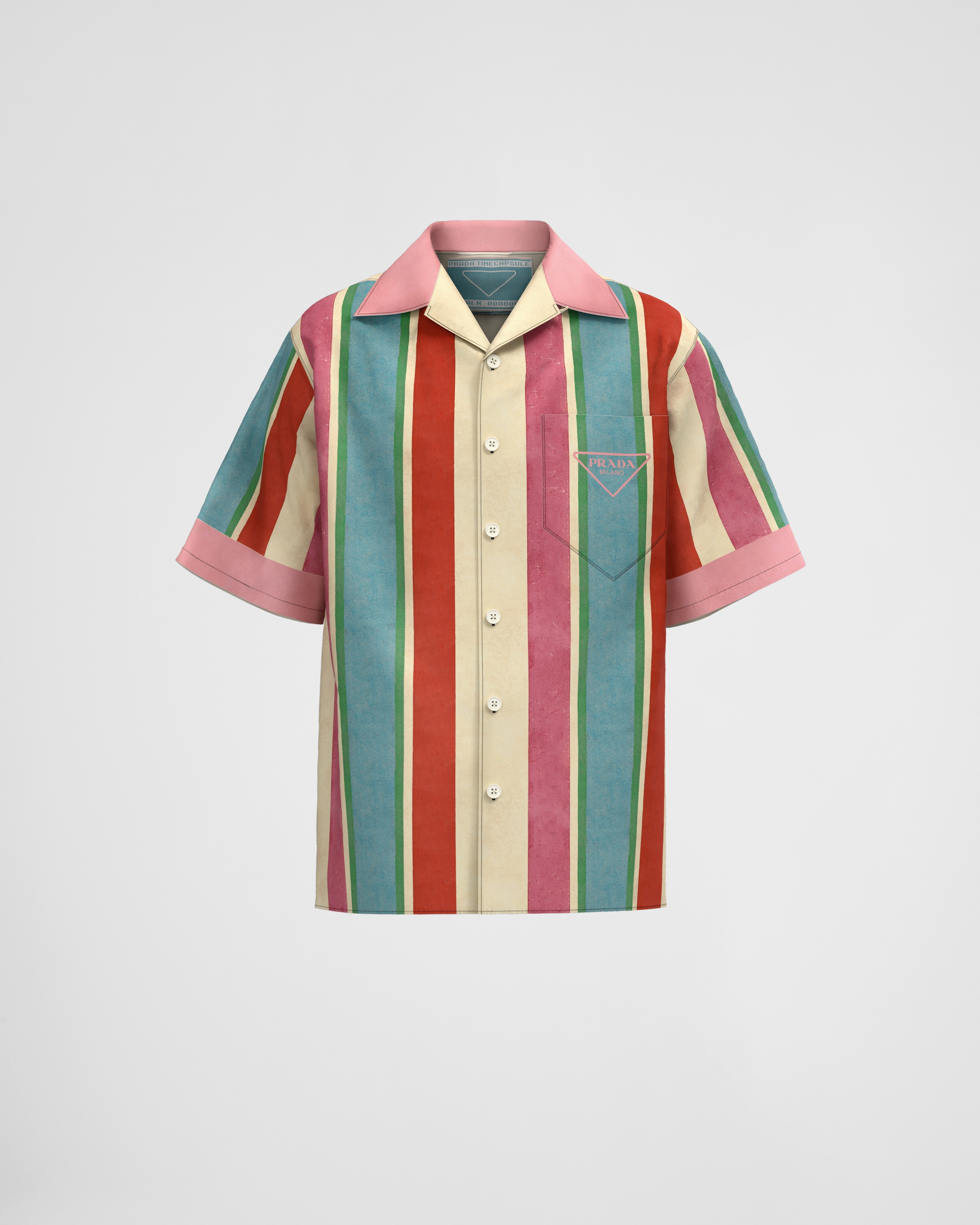 【送料&関税込】Prada Cappuccino Jersey T-shirt prada-logo-re-nylon-jersey-t-
