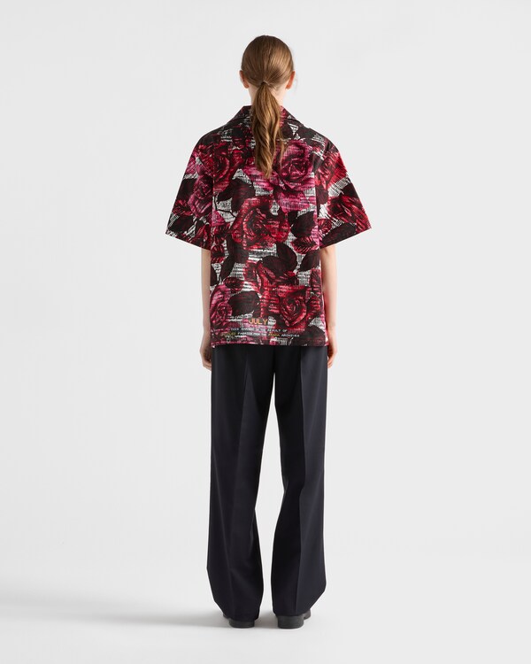 Timecapsule印花棉衬衫 - 粉红色 Timecapsule印花棉衬衫 - 粉红色