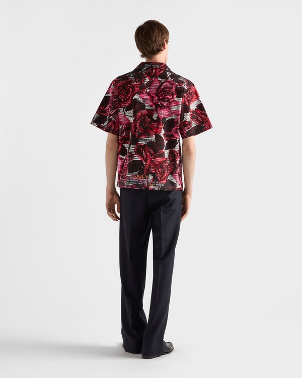 Timecapsule印花棉衬衫 - 粉红色 Timecapsule印花棉衬衫 - 粉红色