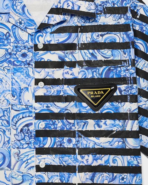 Timecapsule印花棉质衬衫 Timecapsule印花棉质衬衫