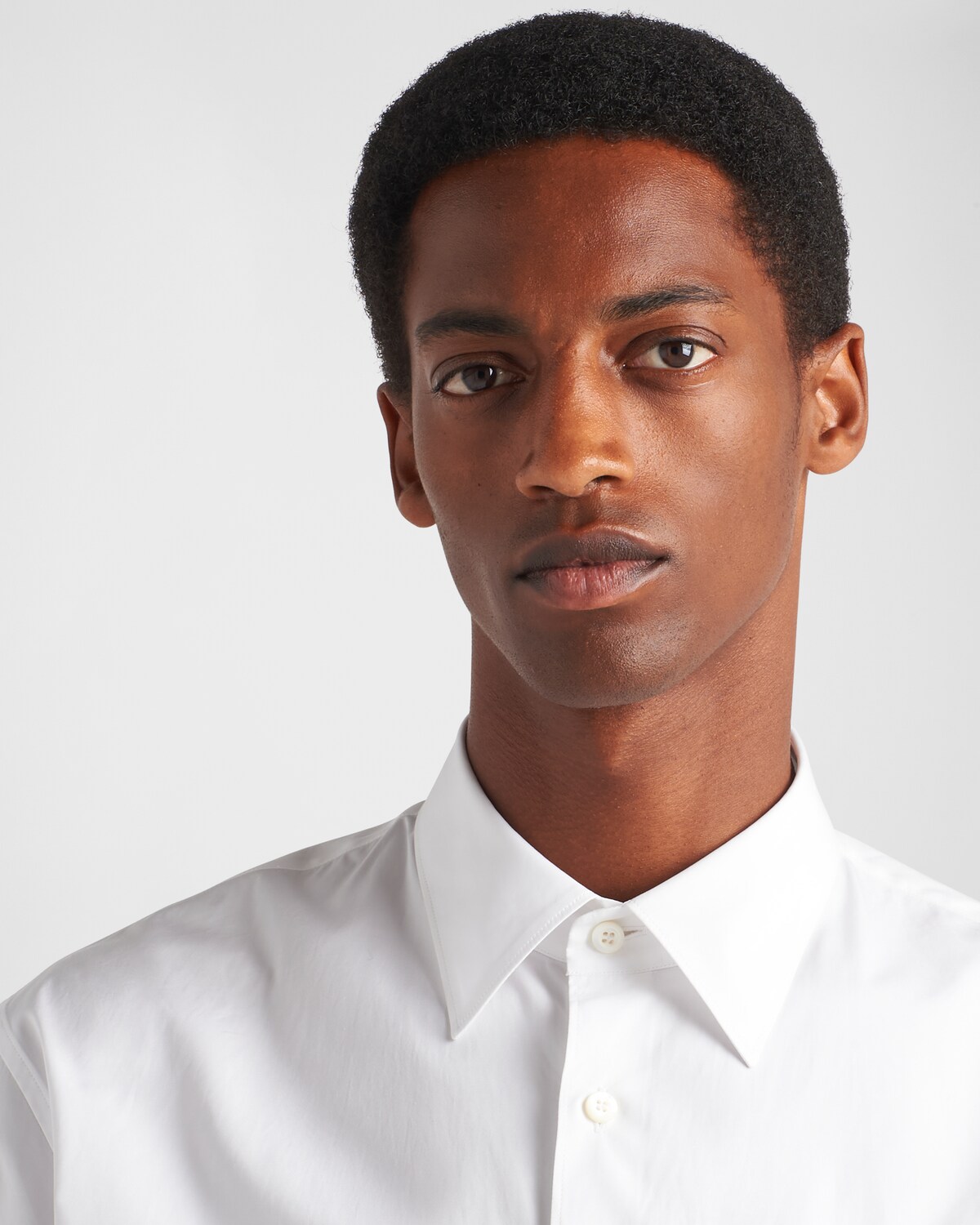 Prada 25 Long Shirt White Cotton main image 0