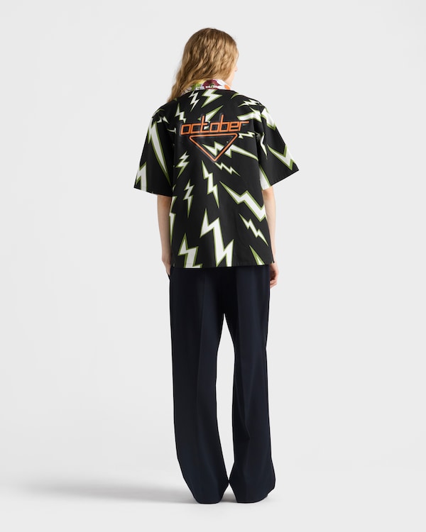 Timecapsule printed cotton shirt Timecapsule printed cotton shirt