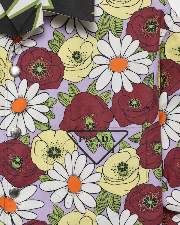 Timecapsule printed cotton shirt Timecapsule printed cotton shirt