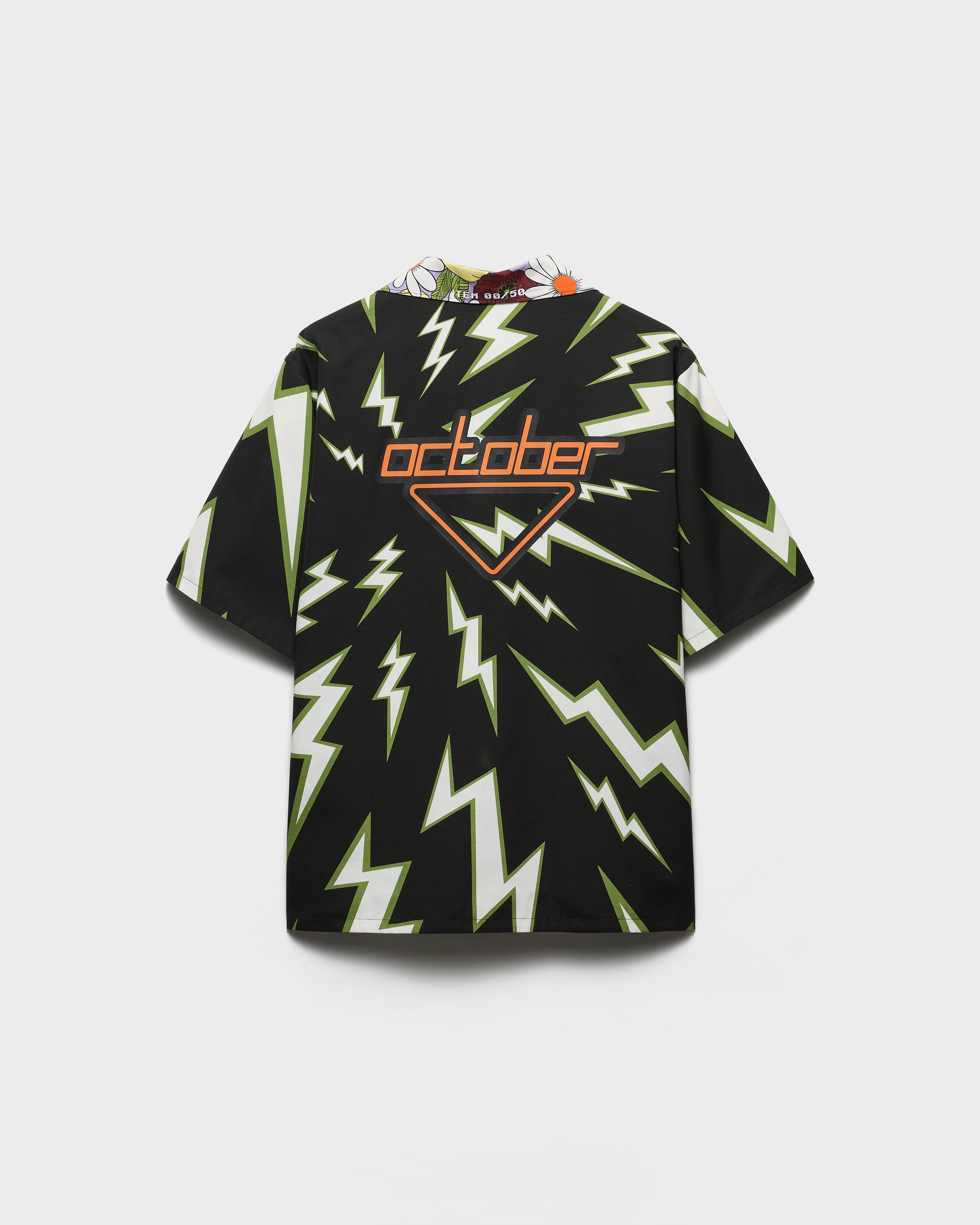 Timecapsule printed cotton shirt