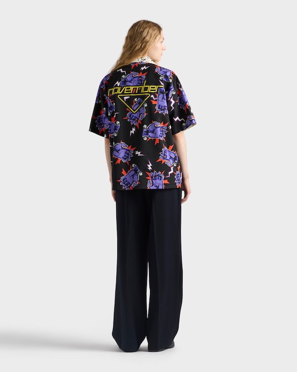 Timecapsule printed cotton shirt Timecapsule printed cotton shirt