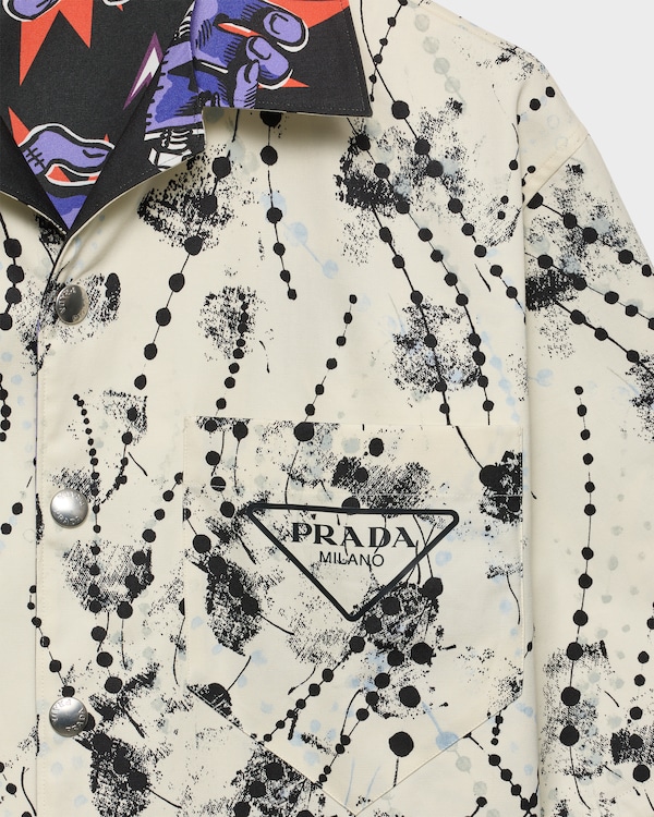 Timecapsule printed cotton shirt Timecapsule printed cotton shirt