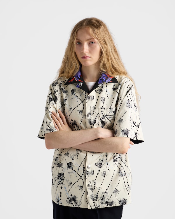 Timecapsule printed cotton shirt Timecapsule printed cotton shirt