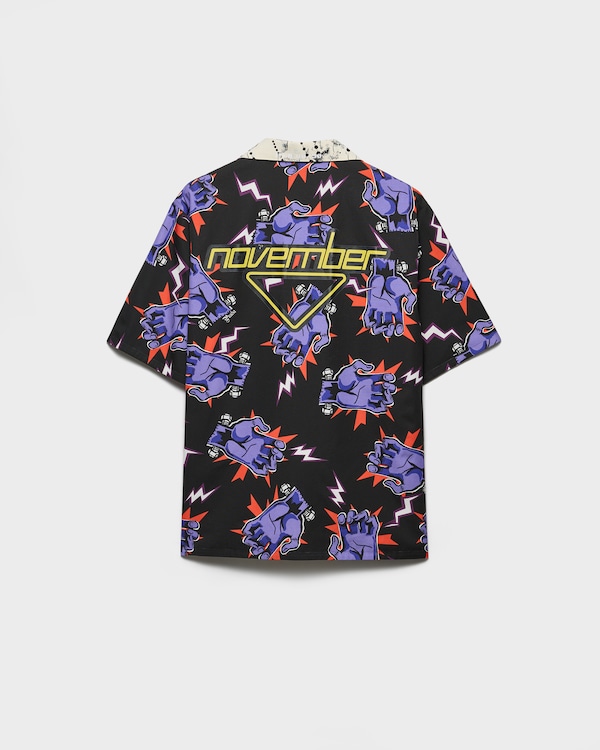 Timecapsule printed cotton shirt Timecapsule printed cotton shirt