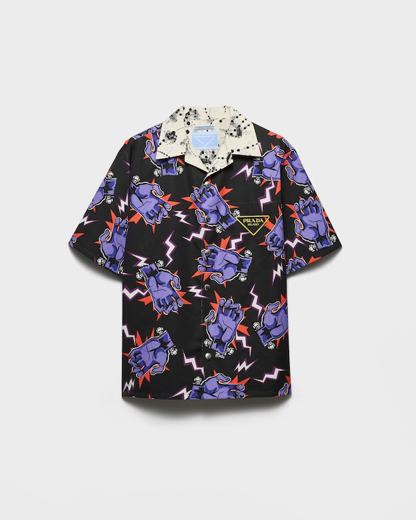 Timecapsule printed cotton shirt Timecapsule printed cotton shirt