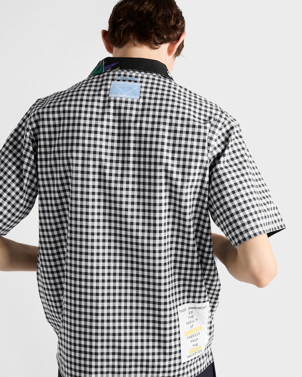 Timecapsule printed cotton shirt - Emerald Green Timecapsule printed cotton shirt - Emerald Green