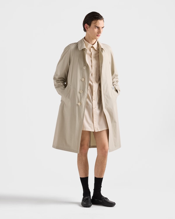 Short-sleeved cotton shirt - Natural Short-sleeved cotton shirt - Natural