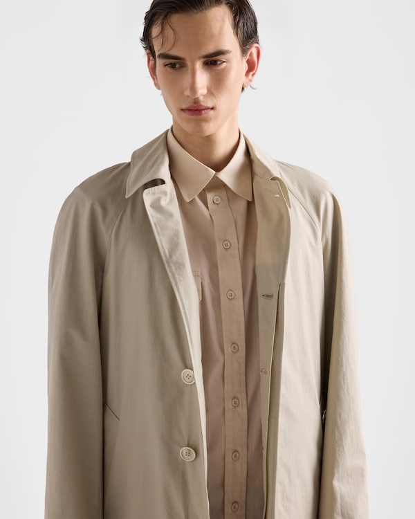 Short-sleeved cotton shirt - Natural Short-sleeved cotton shirt - Natural