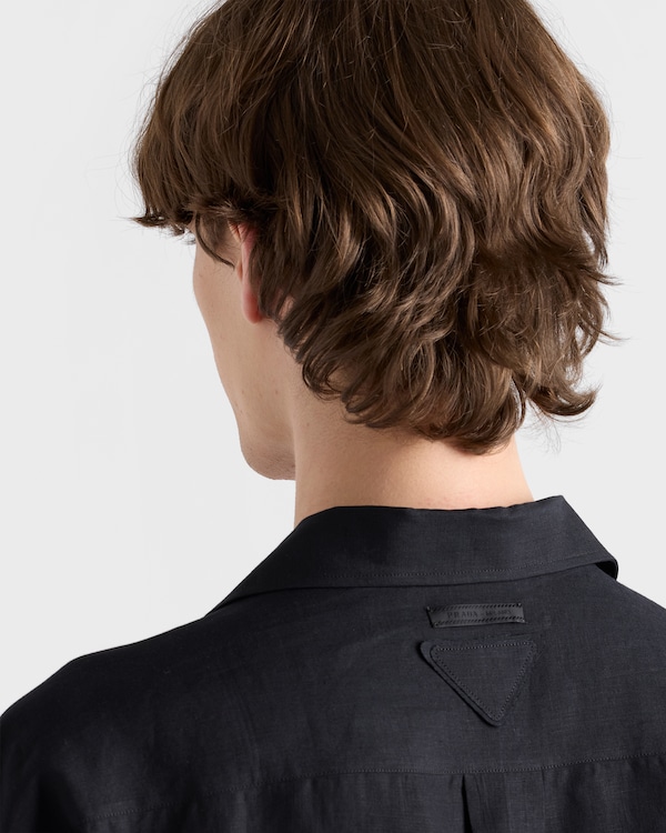 Linen shirt - Black Linen shirt - Black