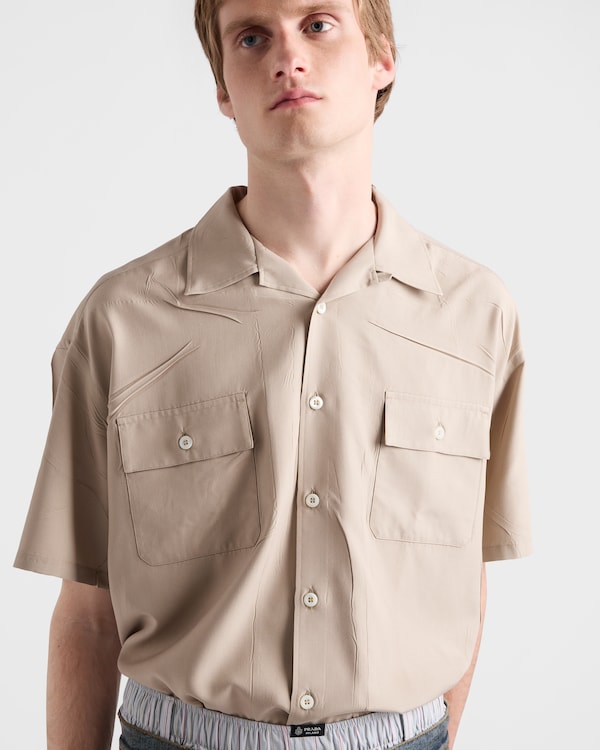 Silk shirt - Limestone Silk shirt - Limestone