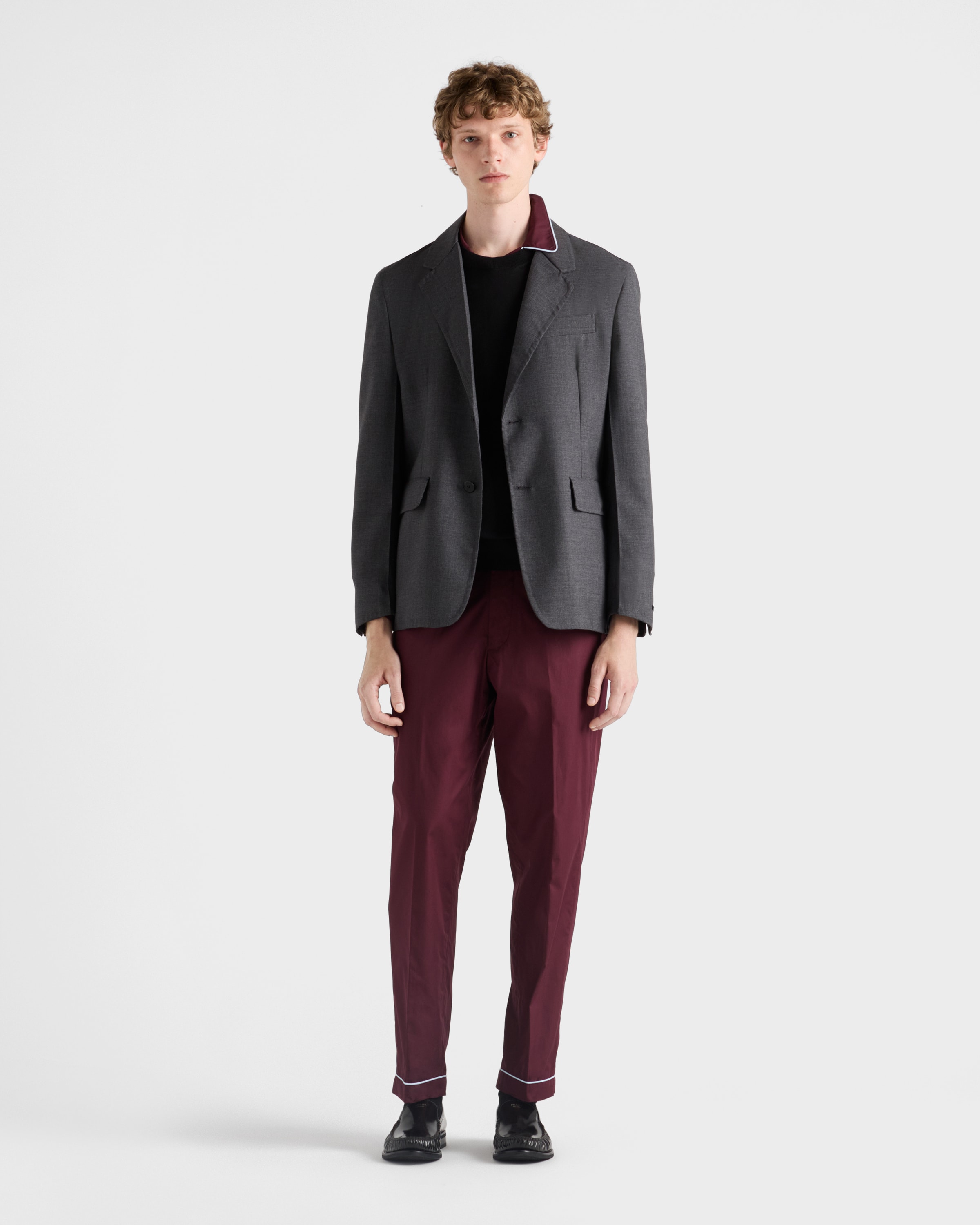 PRADA プラダ コート 黒 40(M位) 4103723G0018 PRADA プラダ コート 黒 40(M位) 4103723G0018 PRADA プラダ