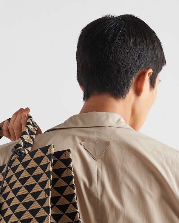 Single-breasted cotton jacket Single-breasted cotton jacket