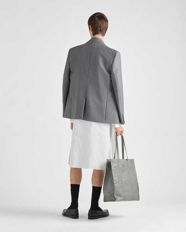 Single-breasted mohair wool jacket Single-breasted mohair wool jacket