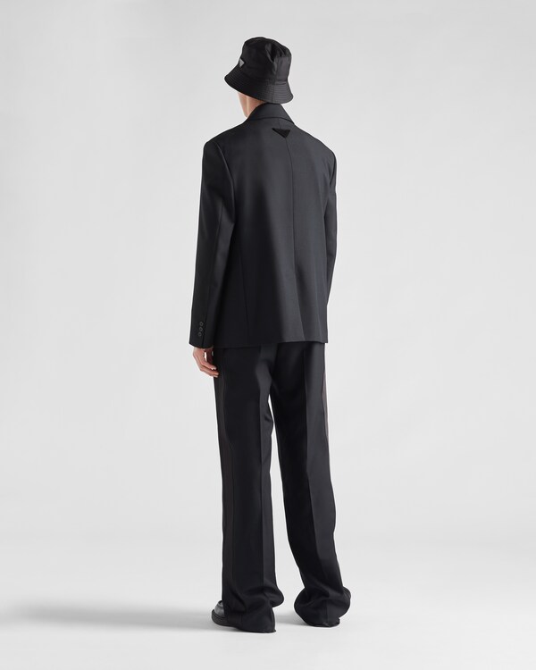 싱글 브레스티드 울 블렌드 재킷 싱글 브레스티드 울 블렌드 재킷