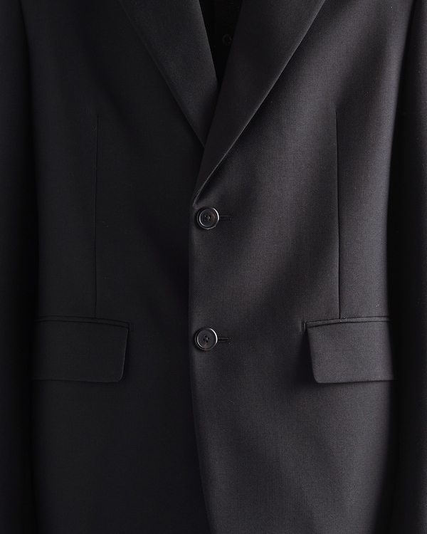 싱글 브레스티드 울 블렌드 재킷 싱글 브레스티드 울 블렌드 재킷