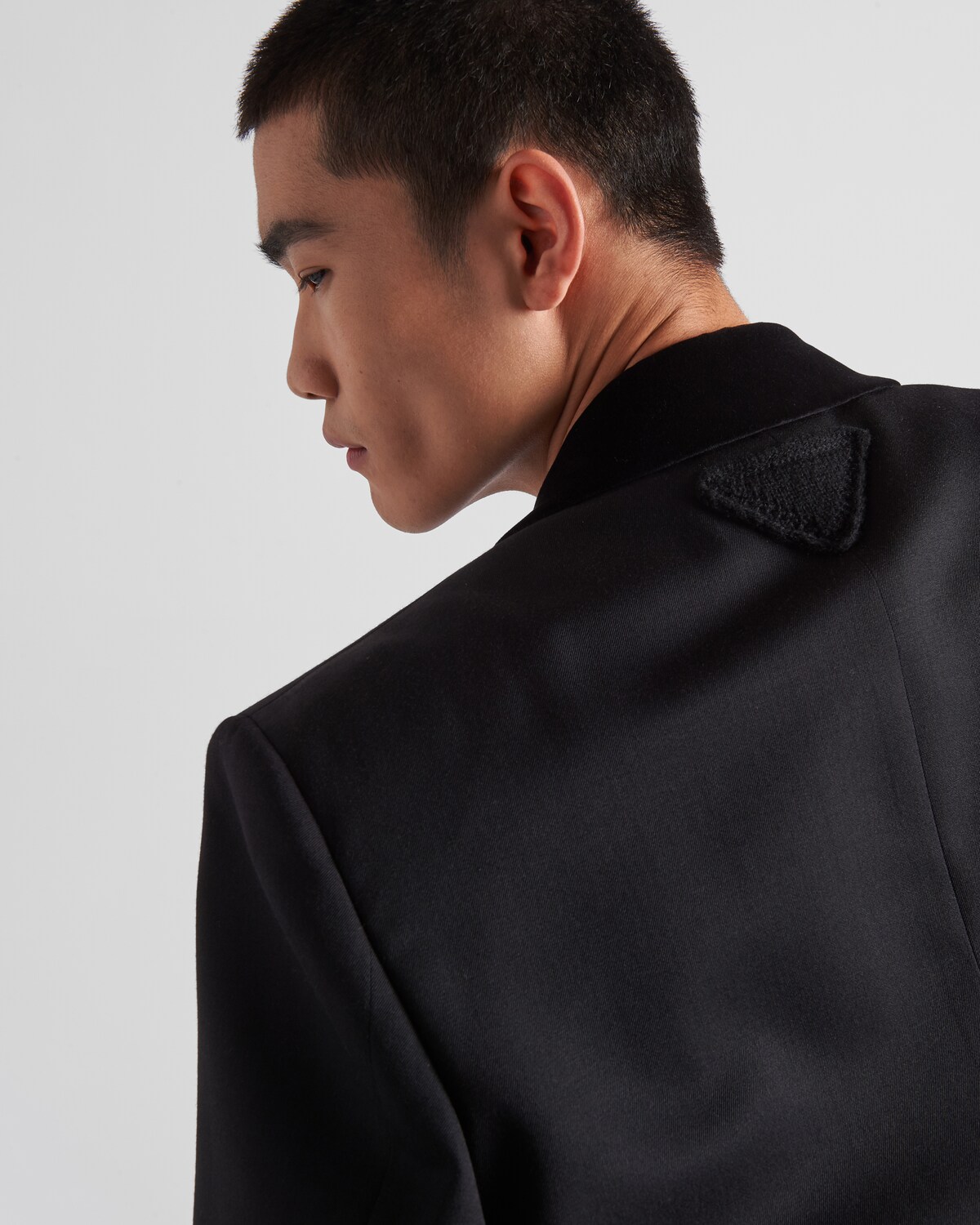 16501 Black Double-Breasted Jacket