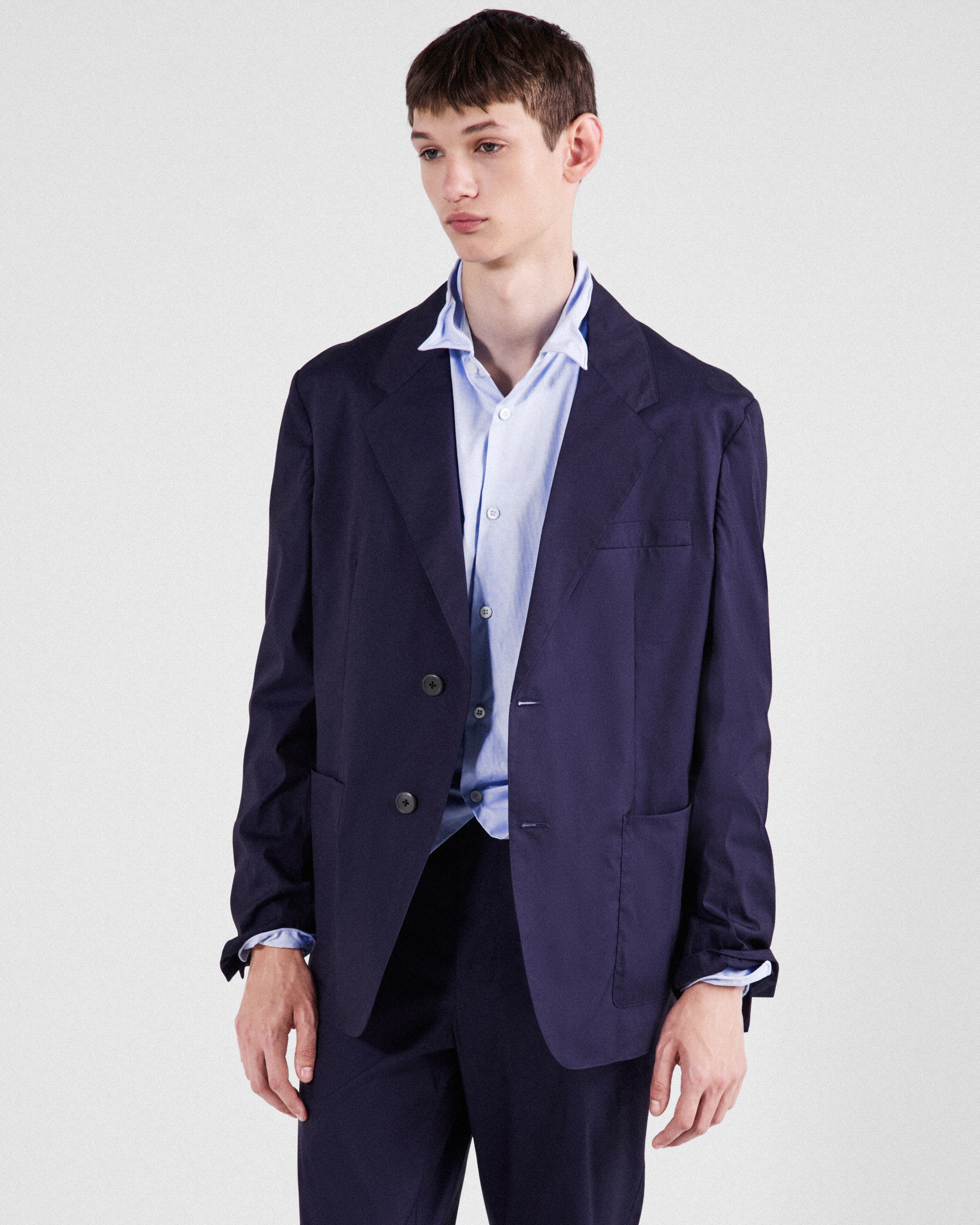 Prada Klassisches Sakko In Tintenblau