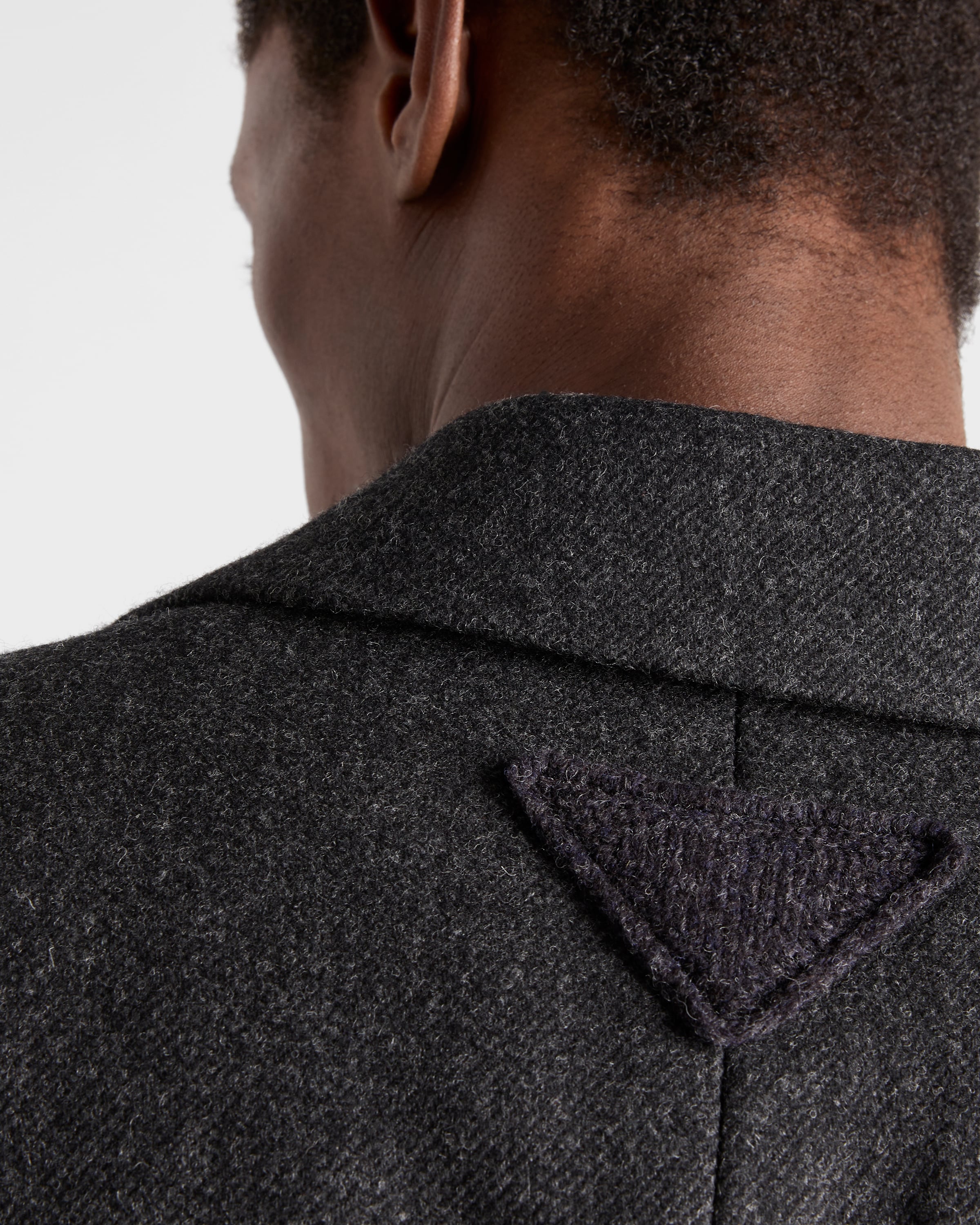 PRADA グレー ウールジャケット 中古・古着通販】PRADA (プラダ) 25SS ウールジャケット グレー サイズ