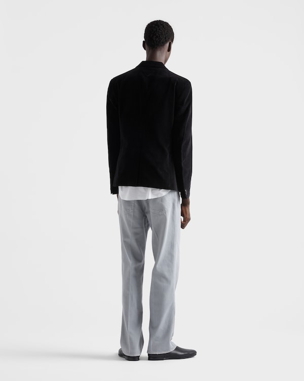 Veste droite en coton Veste droite en coton