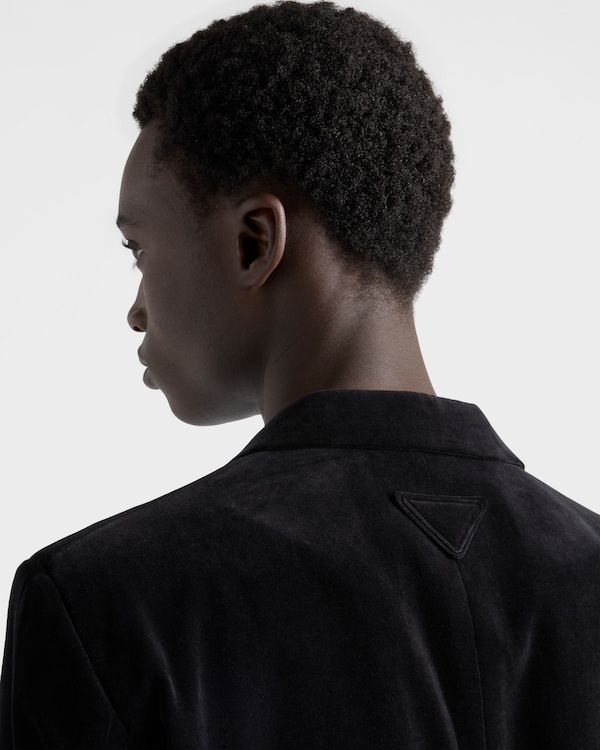 Veste droite en coton Veste droite en coton