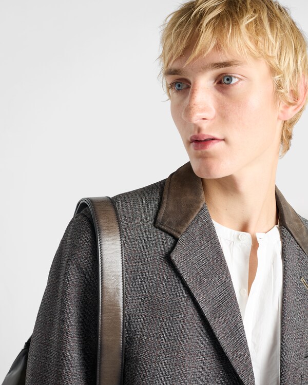 Veste droite en laine Veste droite en laine