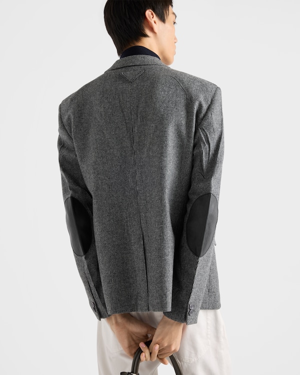 Single-breasted wool jacket - Slate Gray Single-breasted wool jacket - Slate Gray