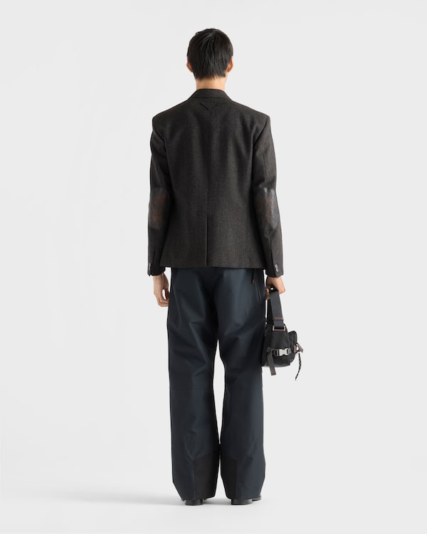 Single-breasted wool jacket - Ebony Single-breasted wool jacket - Ebony