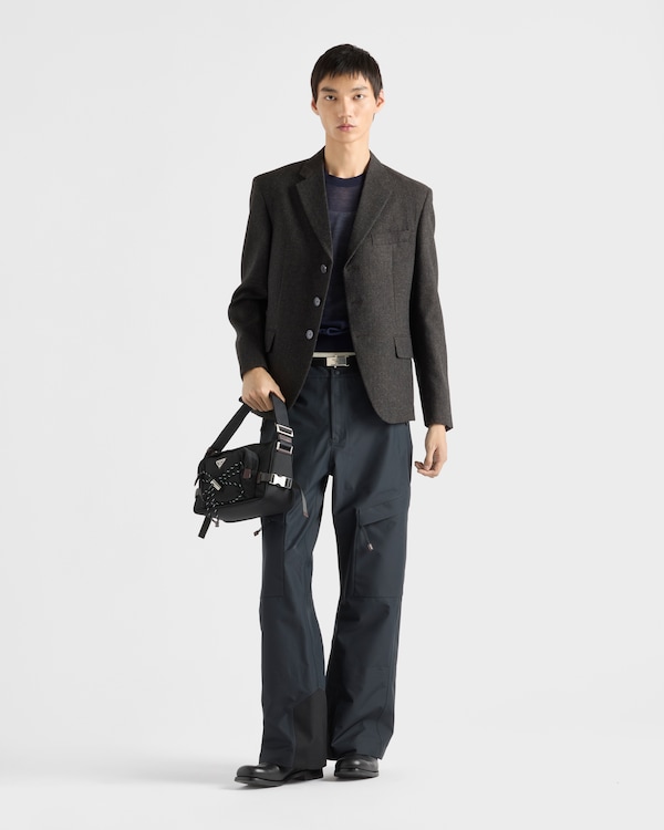 Single-breasted wool jacket - Ebony Single-breasted wool jacket - Ebony