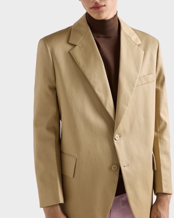 Veste droite en coton - Corde Veste droite en coton - Corde